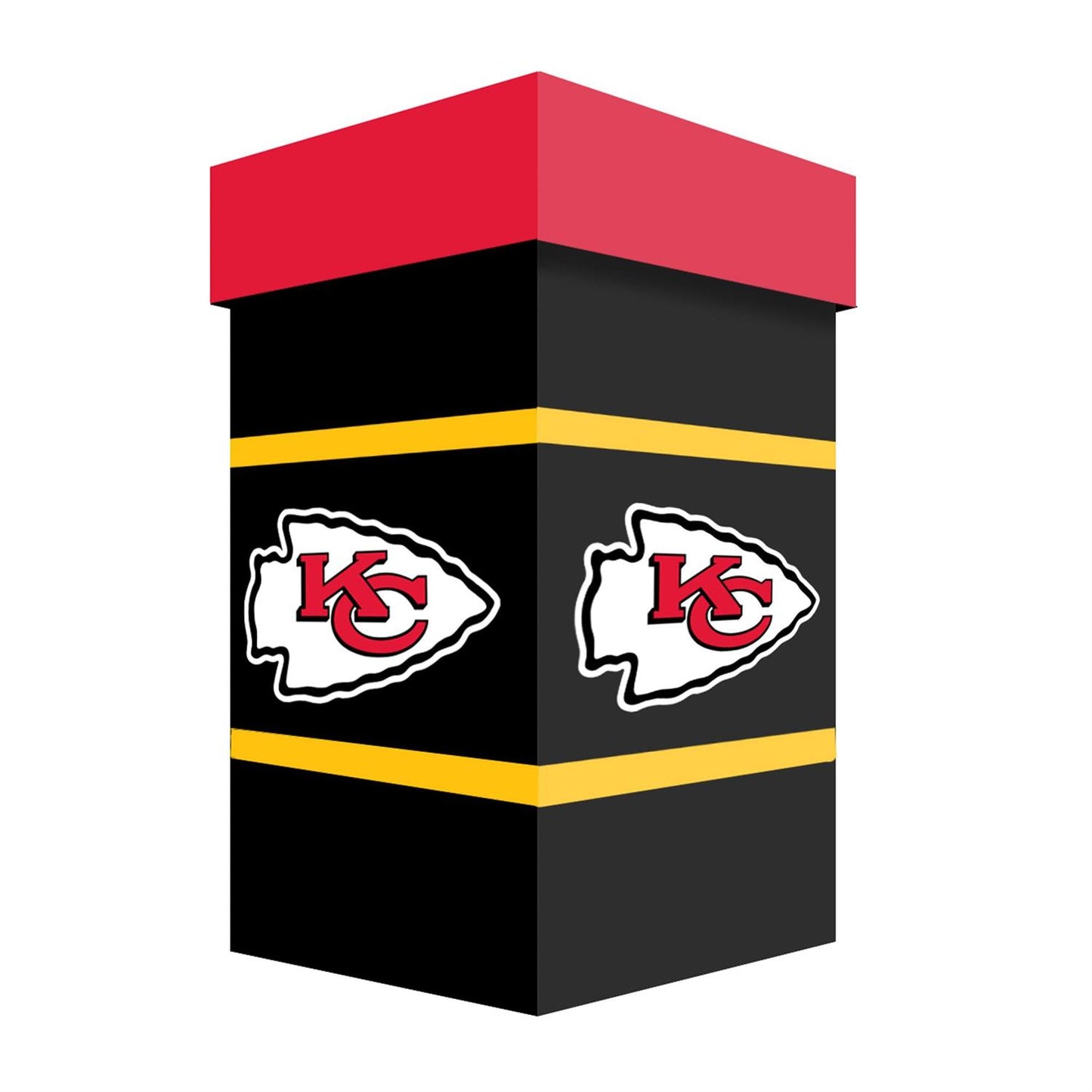 KANSAS CITY CHIEFS 24OZ CERAMIC STEIN CUP WITH GIFT BOX