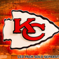 KANSAS CITY CHIEFS "ARROWHEAD" 3D VINTAGE METAL WALL ART - 26" X 16"
