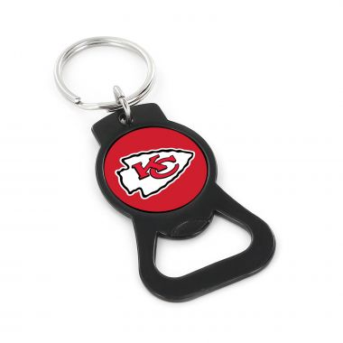 KANSAS CITY CHIEFS BOTTLE OPENER KEYRING