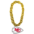 KANSAS CITY CHIEFS FAN CHAIN MAGNET - GOLD