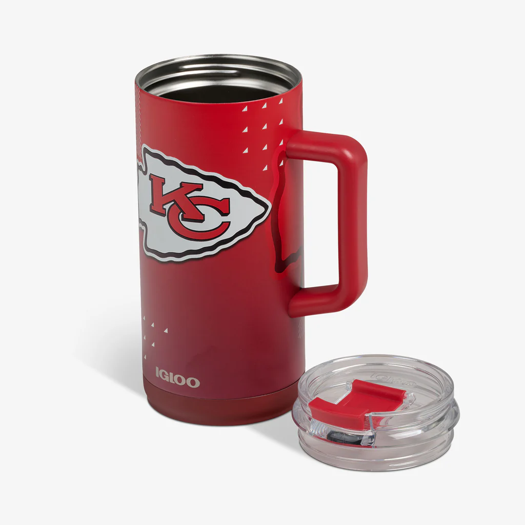 KANSAS CITY CHIEFS IGLOO NFL 1L BEER MUG - RED