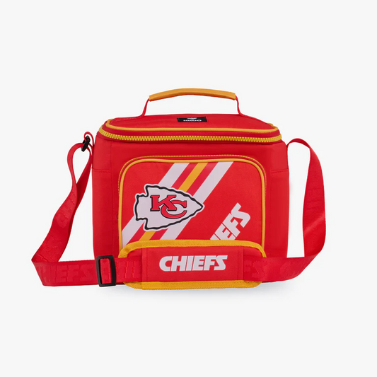 KANSAS CITY CHIEFS IGLOO SQUARE LUNCH COOLER BAG