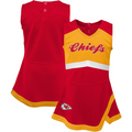 KANSAS CITY CHIEFS INFANT CHEER CAPTAIN JUMPER DRESS