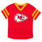 KANSAS CITY CHIEFS INFANT OUTERSTUFF RED ZONE T-SHIRT & PANT SET - RED/YELLOW