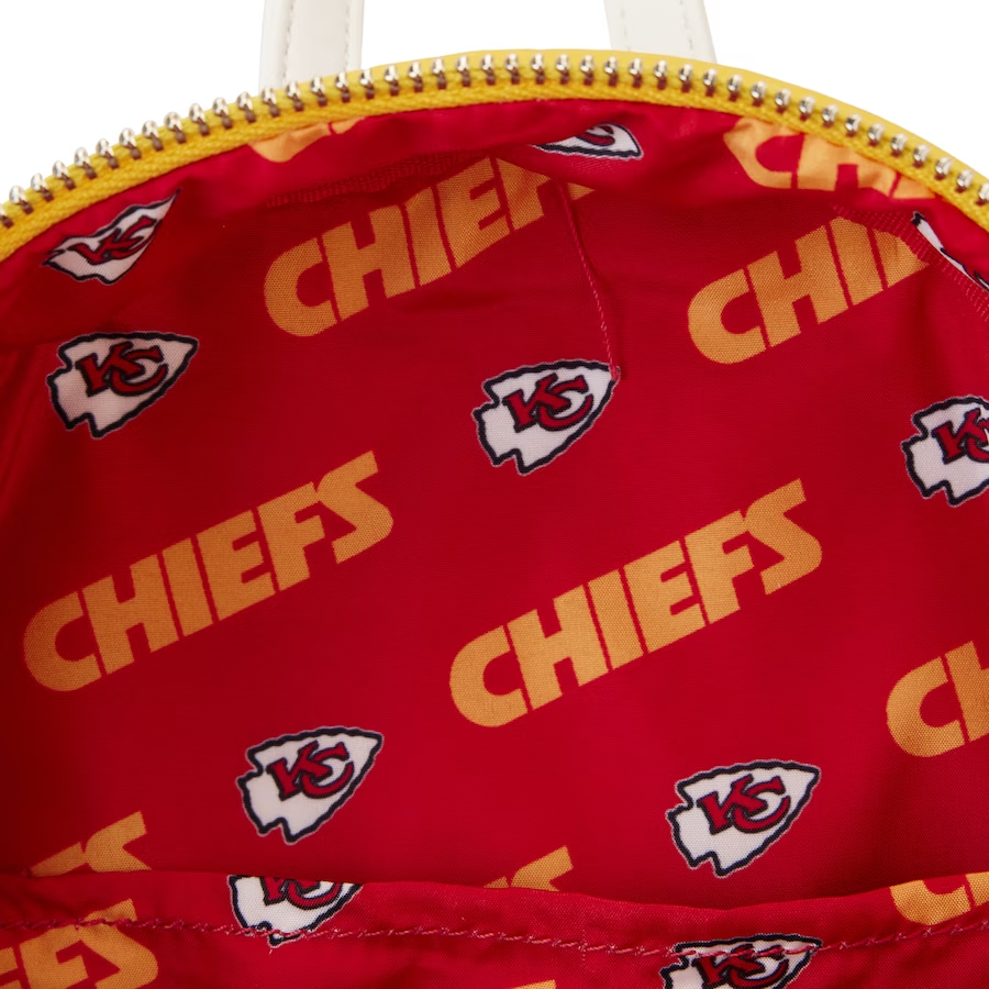 KANSAS CITY CHIEFS LOUNGEFLY SEQUIN MINI BACKPACK