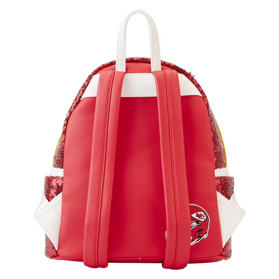 KANSAS CITY CHIEFS LOUNGEFLY SEQUIN MINI BACKPACK