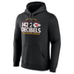 KANSAS CITY CHIEFS MEN'S 2024 AFC CONFERENCE CHAMPIONS NOT DONE PULLOVER HOODED SWEATSHIRT