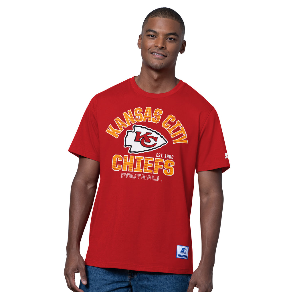 KANSAS CITY CHIEFS MEN'S G-III DEFENDER T-SHIRT - RED