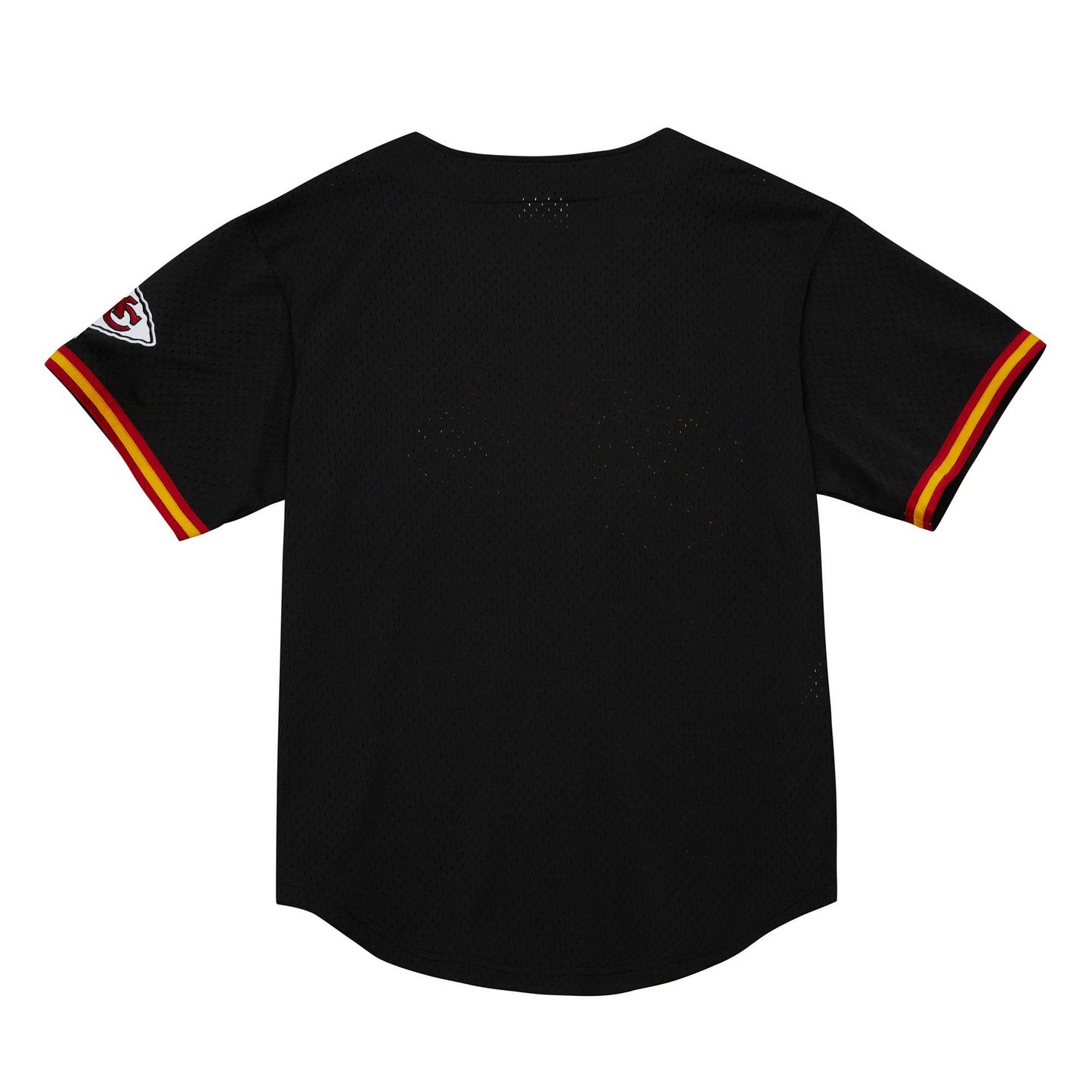 KANSAS CITY CHIEFS MEN'S MITCHELL & NESS ON THE CLOCK MESH JERSEY