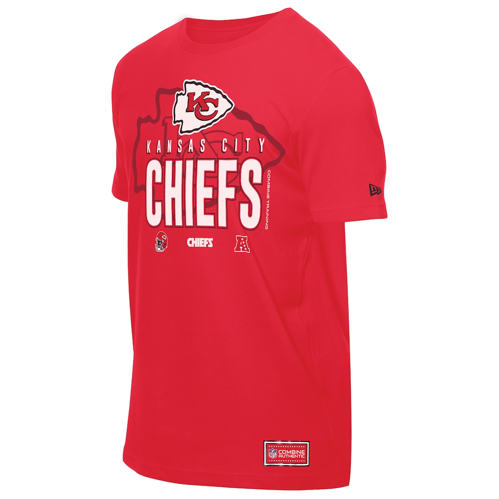 KANSAS CITY CHIEFS MEN'S NEW ERA 2025 NFL TRAINING CAMP T-SHIRT - RED
