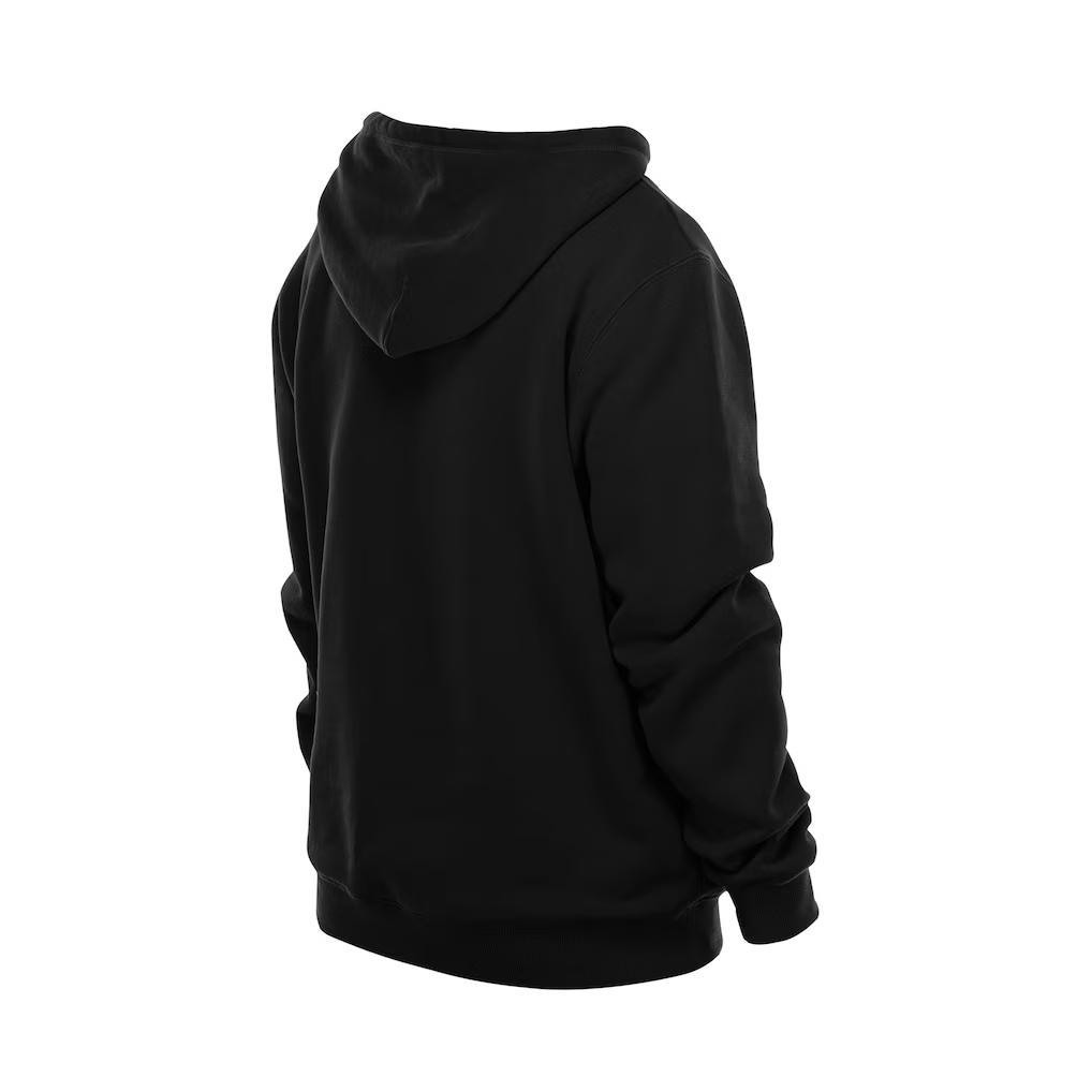 KANSAS CITY CHIEFS MEN'S NEW ERA NFL COMBINE PULLOVER HOODED SWEATSHIRT - BLACK