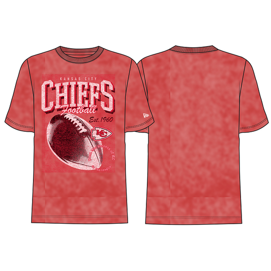 KANSAS CITY CHIEFS MEN'S OLD SCHOOL SPORT T-SHIRT