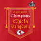 KANSAS CITY CHIEFS MEN'S SUPER BOWL LVIII CHAMPIONS HOMETOWN ON TOP T-SHIRT