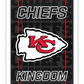 KANSAS CITY CHIEFS RECTANGLE NEOLITE LED WALL DECOR