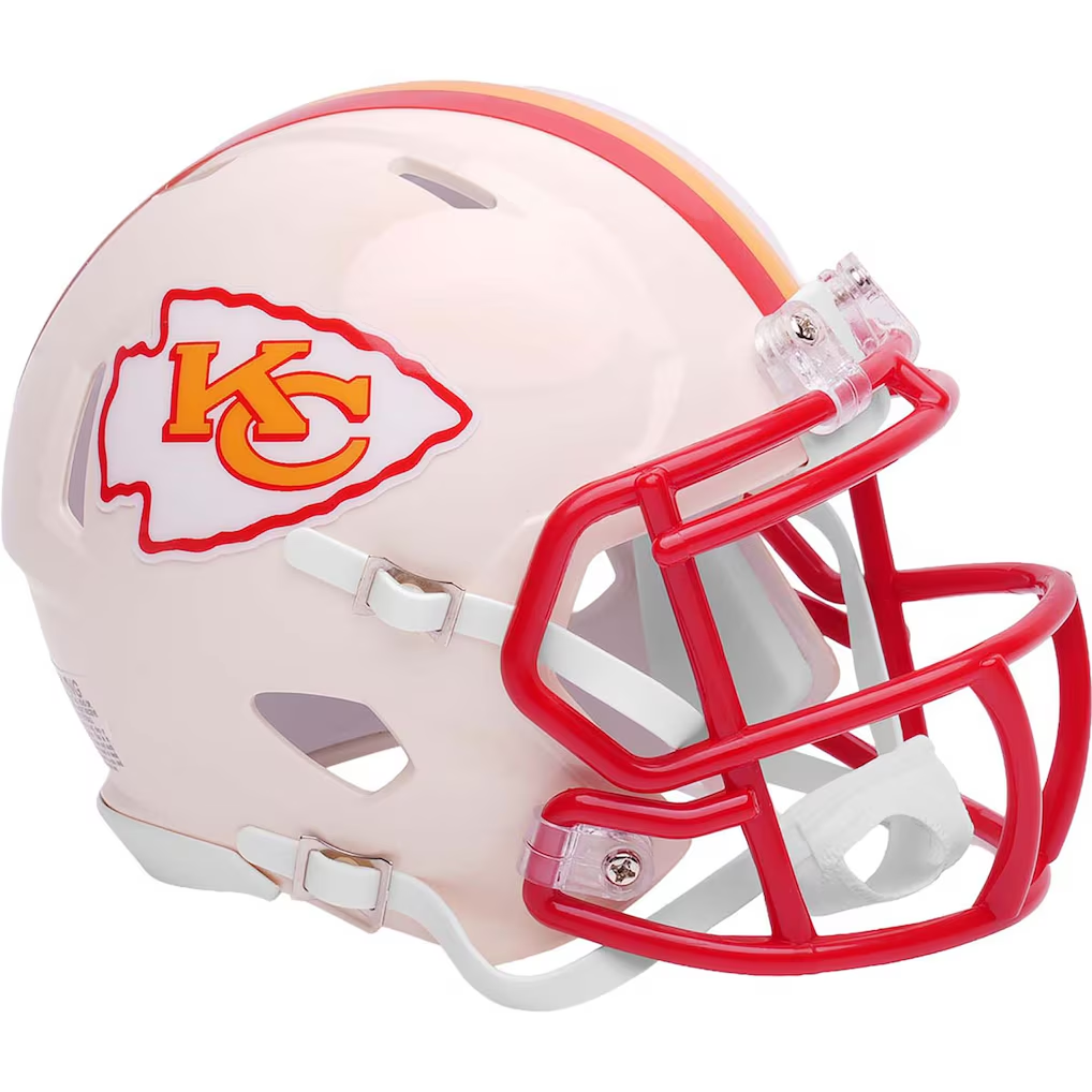 KANSAS CITY CHIEFS RETRO COLLECTION RIDDELL SPEED MINI HELMET