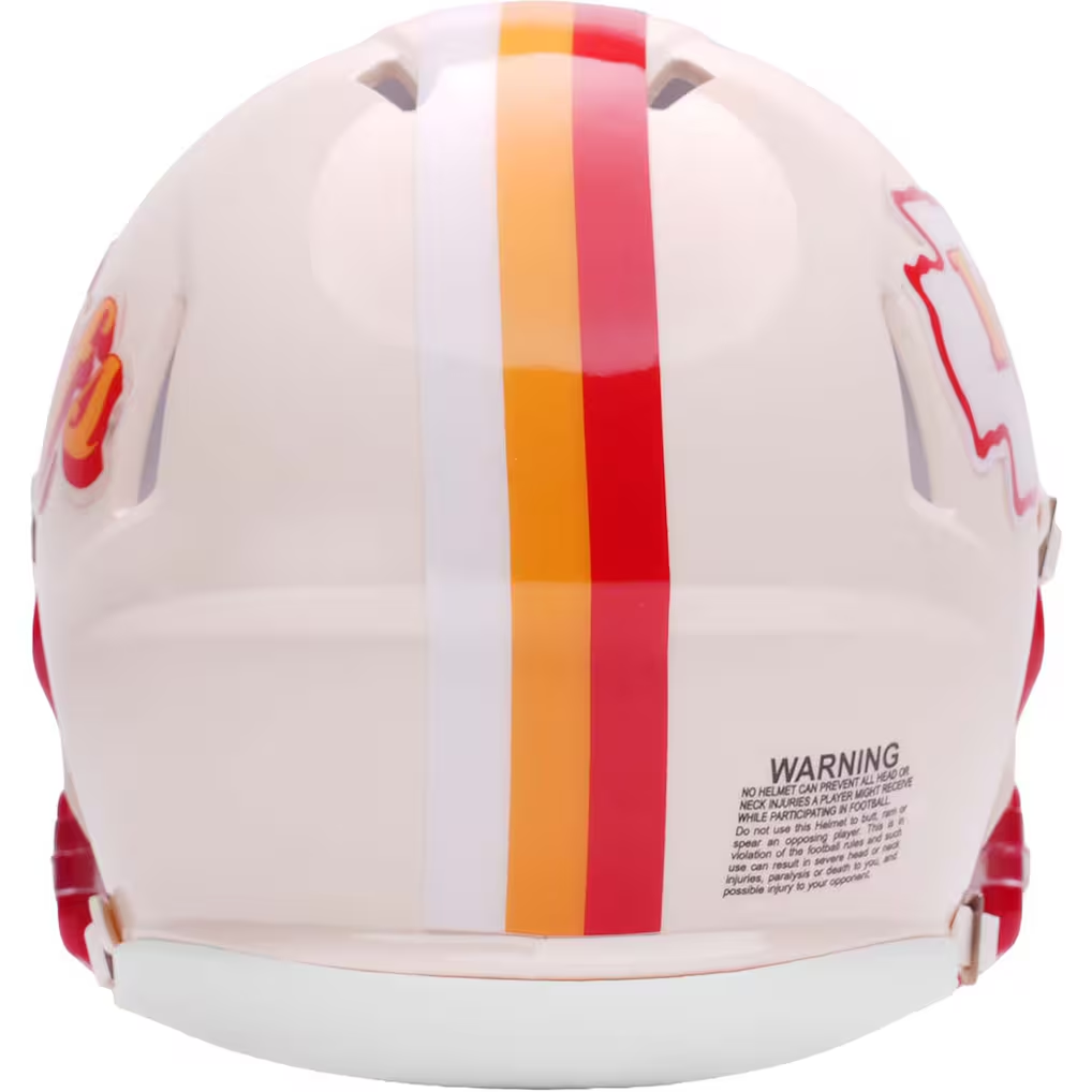 KANSAS CITY CHIEFS RETRO COLLECTION RIDDELL SPEED MINI HELMET