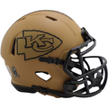 KANSAS CITY CHIEFS RIDDELL 2023 SALUTE TO SERVICE MINI SPEED HELMET