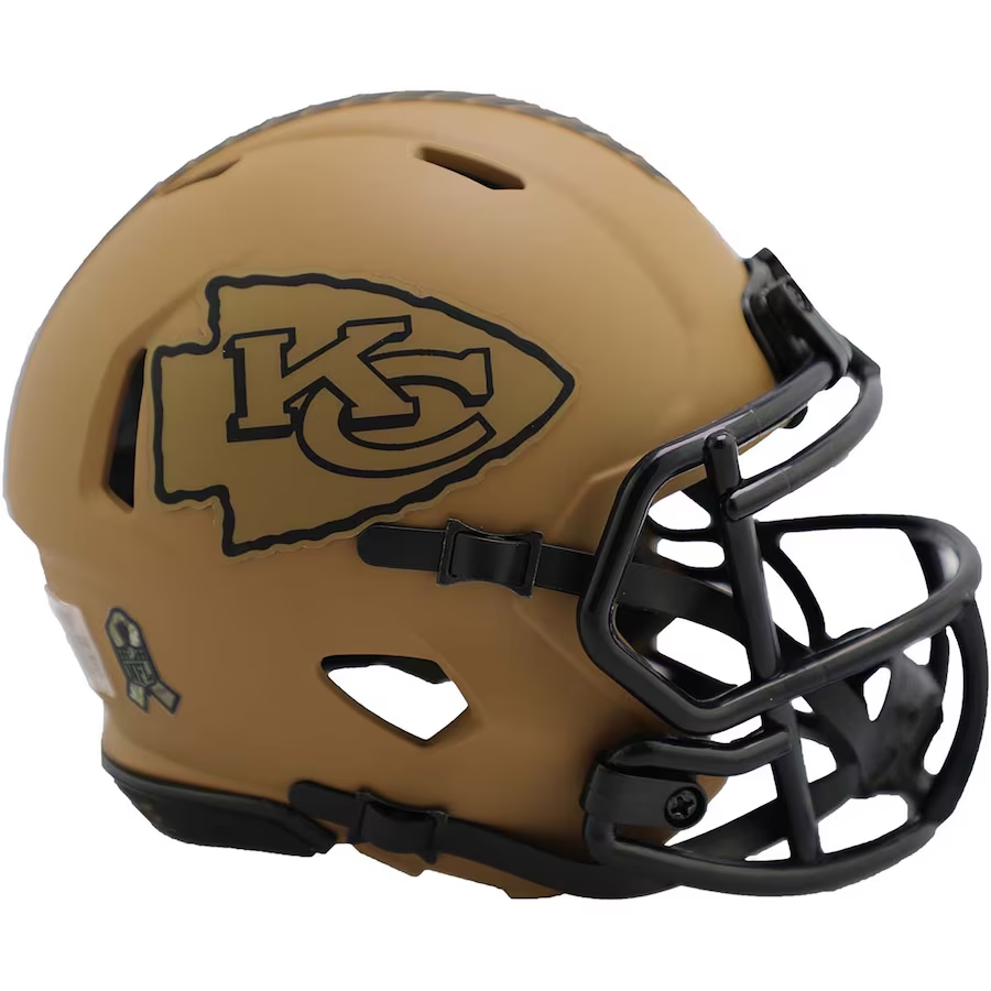 chiefs mini football helmet KANSAS CITY CHIEFS RIDDELL 2023 SALUTE TO SERVICE MINI SPEED HELMET – JR'S  SPORTS