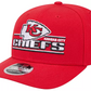 KANSAS CITY CHIEFS STATED 9SEVENTY STRETCH-SNAP ADJUSTABLE HAT - RED