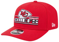 KANSAS CITY CHIEFS STATED 9SEVENTY STRETCH-SNAP ADJUSTABLE HAT - RED