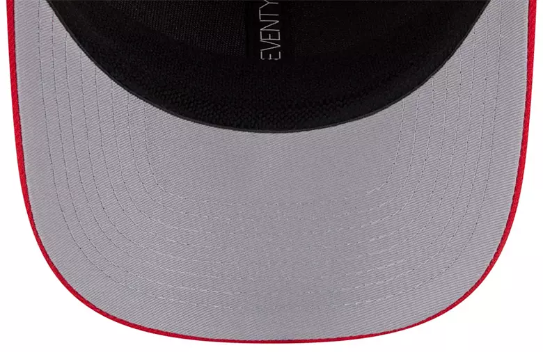 KANSAS CITY CHIEFS STATED 9SEVENTY STRETCH-SNAP ADJUSTABLE HAT - RED