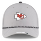 KANSAS CITY CHIEFS SUPER BOWL LIX OPENING NIGHT 9FORTY ADJUSTABLE SNAPBACK HAT - GRAY