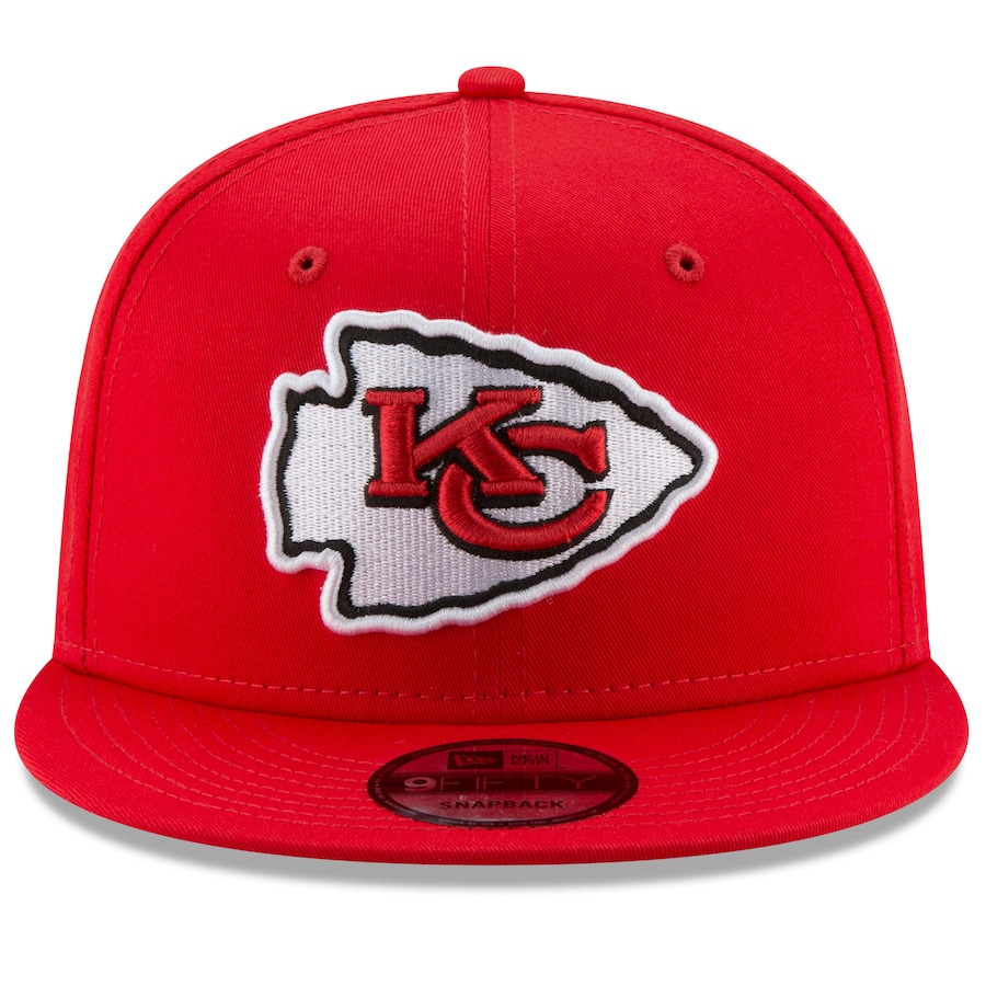 KANSAS CITY CHIEFS SUPER BOWL LIX SIDE PATCH 9FIFTY SNAPBACK HAT- RED