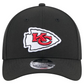 KANSAS CITY CHIEFS TEAM COLLECTION 9FORTY M-CROWN SNAPBACK ADJUSTABLE HAT - BLACK