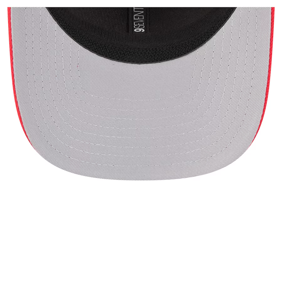 KANSAS CITY CHIEFS TEAM COLLECTION 9SEVENTY STRETCH SNAP ADJUSTABLE HAT - RED