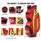 KANSAS CITY CHIEFS TEAM EFFORT BUCKET III COOLER CART GOLF BAG