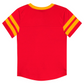 KANSAS CITY CHIEFS TODDLER OUTERSTUFF RED ZONE T-SHIRT & PANT SET - RED/YELLOW