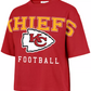 KANSAS CITY CHIEFS WOMEN'S '47 BRAND OUTREACH CITY T-SHIRT - RED
