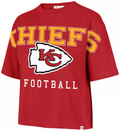 KANSAS CITY CHIEFS WOMEN'S '47 BRAND OUTREACH CITY T-SHIRT - RED