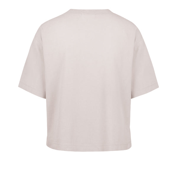 KANSAS CITY CHIEFS WOMEN'S '47 BRAND WINDTHROW RAVINE CROPPED T-SHIRT - MOJAVE