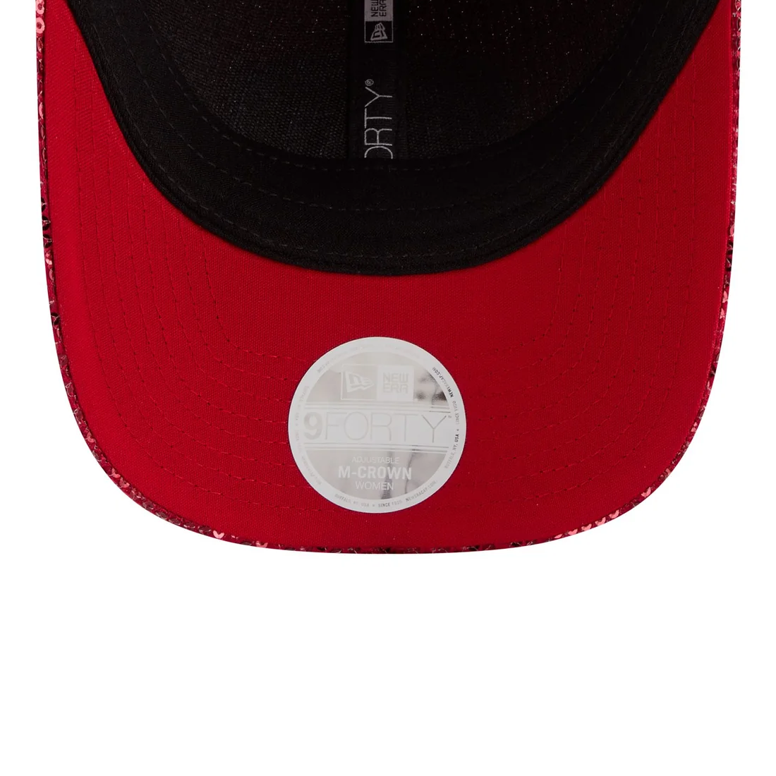 KANSAS CITY CHIEFS WOMEN'S SEQUIN 9FORTY M-CROWN SNAPBACK HAT - RED