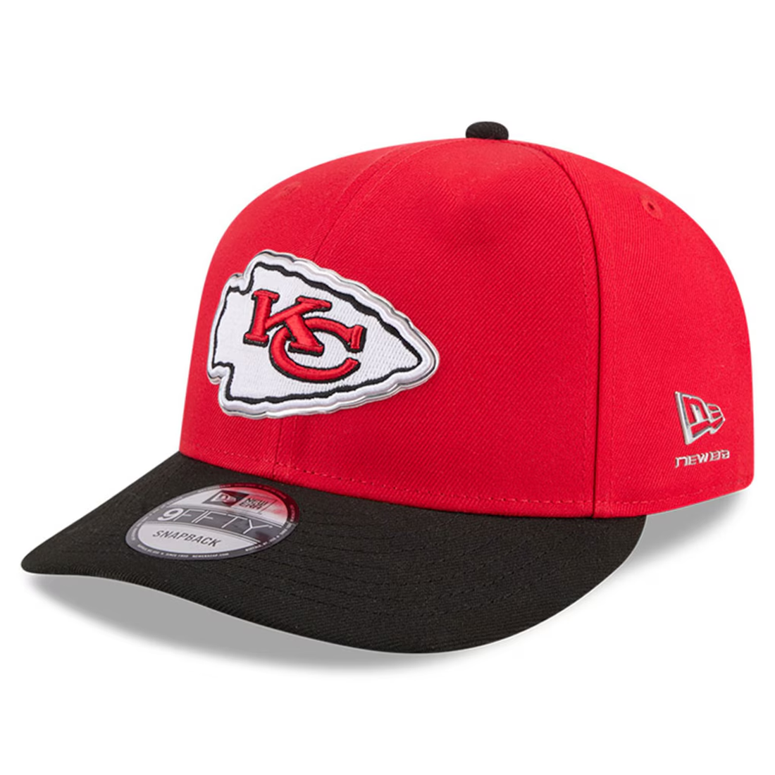 KANSAS CITY CHIEFS YOUTH 2026 NFL DRAFT 9FIFTY SNAPBACK HAT - RED/BLACK