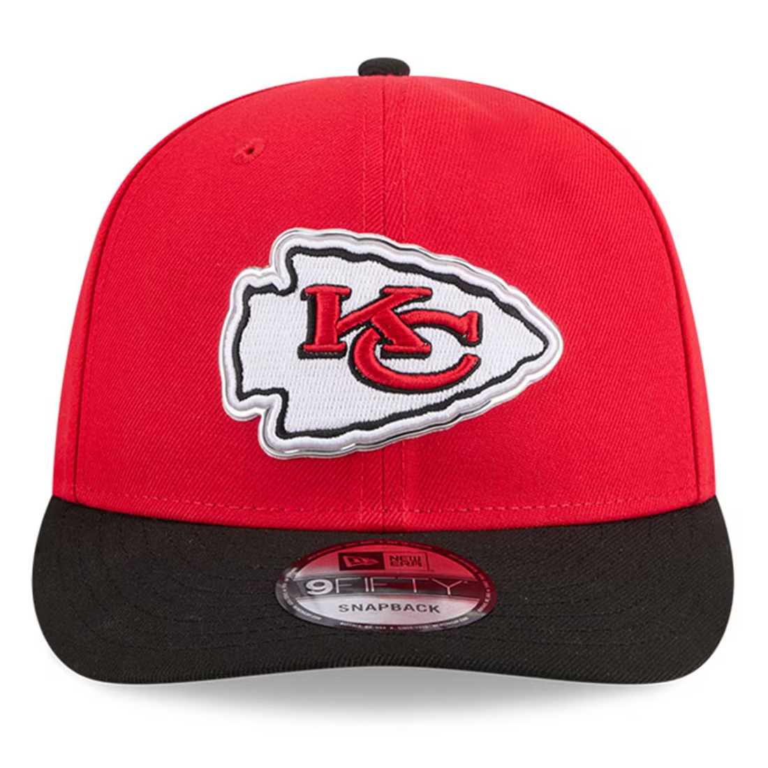 KANSAS CITY CHIEFS YOUTH 2026 NFL DRAFT 9FIFTY SNAPBACK HAT - RED/BLACK