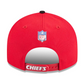 KANSAS CITY CHIEFS YOUTH 2026 NFL DRAFT 9FIFTY SNAPBACK HAT - RED/BLACK