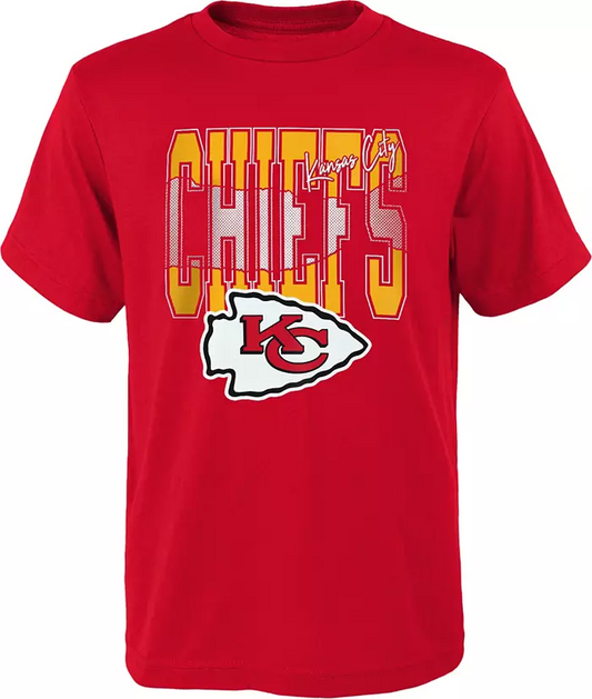 KANSAS CITY CHIEFS YOUTH PLAYBOOK T-SHIRT