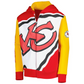 KANSAS CITY CHIEFS YOUTH POSTER BOARD FULL -ZIP HOODED SWEATSHIRT