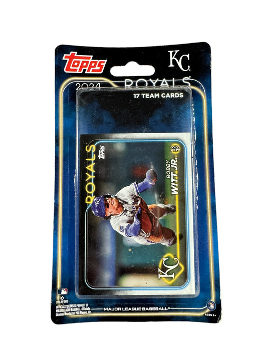 KANSAS CITY ROYALS 2024 TOPPS TEAM SET