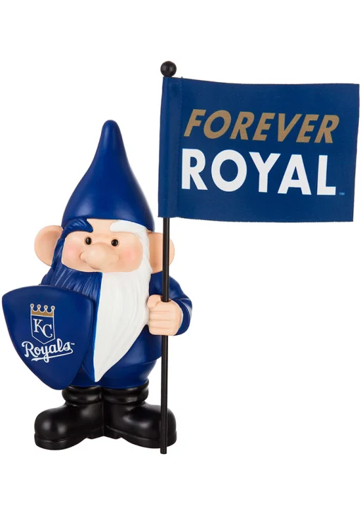 KANSAS CITY ROYALS FLAG HOLDER GNOME