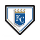 KANSAS CITY ROYALS HOMEPLATE EDGELITE LED WALL DECOR