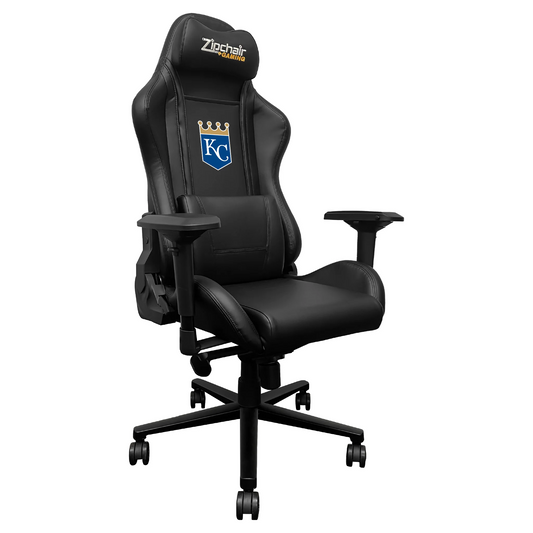 KANSAS CITY ROYALS XPRESSION PRO GAMING CHAIR WITH PRIMARY LOGO