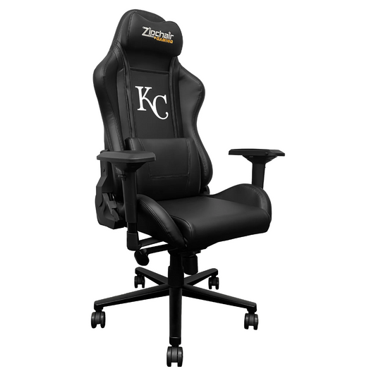 KANSAS CITY ROYALS XPRESSION PRO GAMING CHAIR WITH SECONDARY LOGO