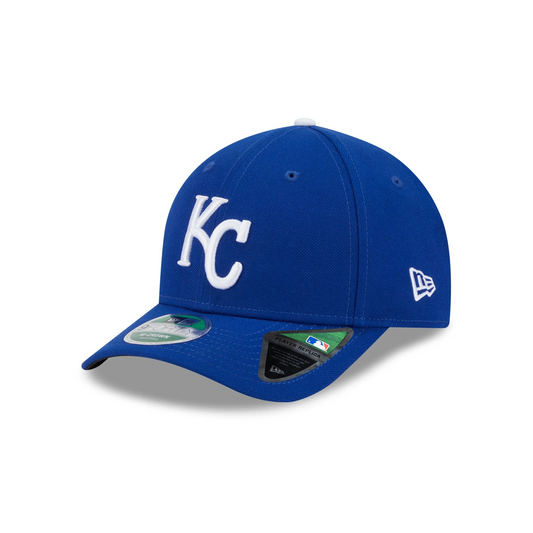 KANSAS CITY ROYALS YOUTH PLAYER REPLICA 9FORTY M-CROWN SNAPBACK ADJUSTABLE HAT - BLUE