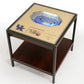 KANSAS STATE WILDCATS 25 LAYER 3D STADIUM LIGHTED END TABLE