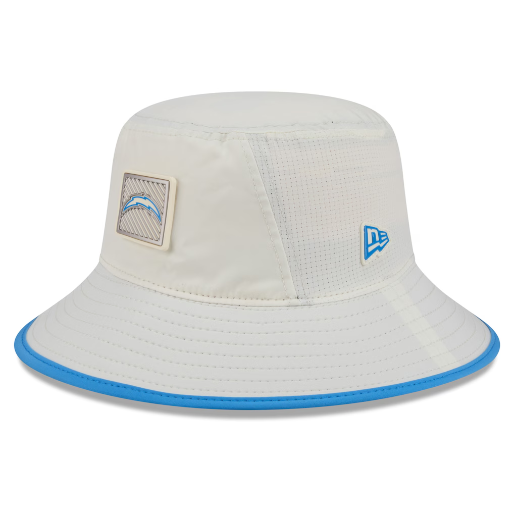 LA CHARGERS 2026 NFL TRAINING CAMP BUCKET HAT - CHROME WHITE/POWDER BLUE