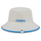 LA CHARGERS 2026 NFL TRAINING CAMP BUCKET HAT - CHROME WHITE/POWDER BLUE