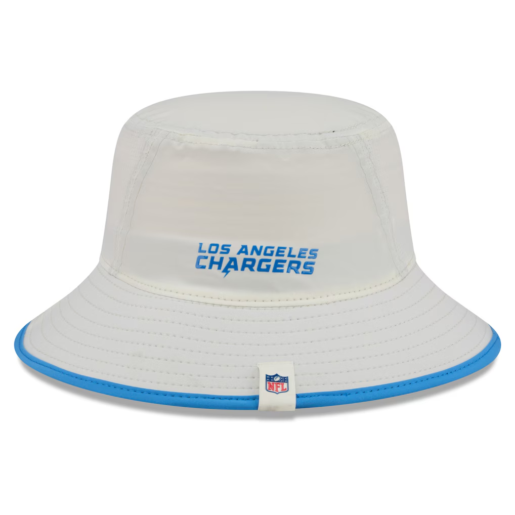 LA CHARGERS 2026 NFL TRAINING CAMP BUCKET HAT - CHROME WHITE/POWDER BLUE